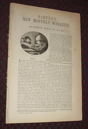 Harper's New Monthly Magazine, No. CCXXXVIII, March, 1870, Vol. XL, Pussy; Nature's Common Carrie...