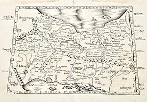 Asia Tabula Quinta continentur Assyria, Media, Susiana, Persis, Parthia, Carmania deserta, & Hyrc...