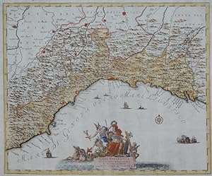 Carta geografica del governo della Liguria o sia dello Stato della repubblica di Genova.