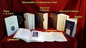 LES GRECS ET LES BARBARES . Oeuvre intégrale des 6 tomes en 3 coffrets contenant 13 volumes broch...