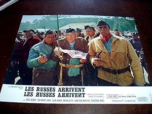 Les russes arrivent (The Russians are Coming). Affiche d'exploitation. Avec Carl Reiner, Eva Mari...