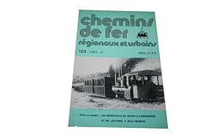 Chemins De Fer Regionaux Et Urbains N° 164 Du 01/02/1981