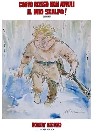 Ken Parker as Jeremiah Johnson Movie Poster by Ivo Milazzo (Corvo Rosso non avrai il mio scalpo)