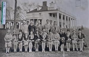Hillsboro High School Class Photo at Mt. Vernon, April 24, 1928