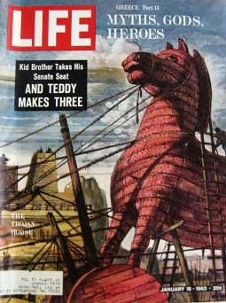 Life Magazine January 18, 1963 -- Cover: The Trojan Horse