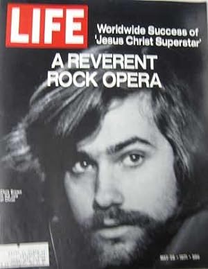 Life Magazine May 28, 1971 -- Chris Brown in 'Jesus Christ Superstar'