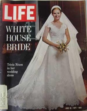 Life Magazine June 18, 1971 -- Tricia Nixon in Her Wedding Dress