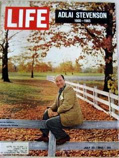 Life Magazine July 23, 1965 -- Cover: Adlai Stevenson