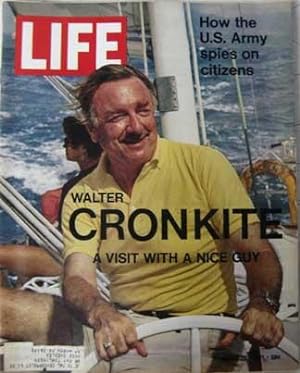 Life Magazine March 26, 1971 - Cover: Walter Cronkite