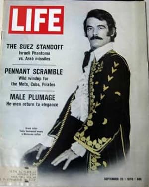 Life Magazine September 25, 1970 -- Greek Actor Takis Emmanuel