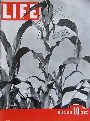 Life Magazine July 5, 1937 -- Cover: July Corn