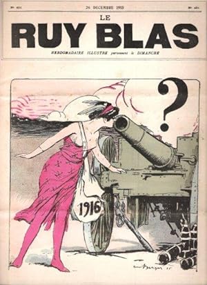 Le Ruy Blas : Hebdomadaire illustré n° 481 - 26 Décembre 1915 : 1916