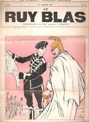 Le Ruy Blas : Hebdomadaire illustré n° 483 - 9 Janvier 1916 :