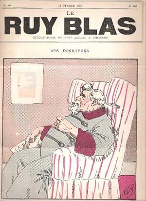 Le Ruy Blas : Hebdomadaire illustré n° 488 - 13 Février 1916 : Les Donateurs