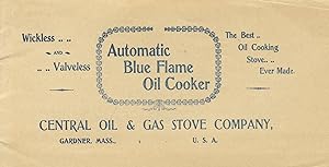 Automatic blue flame oil cooker [cover title]