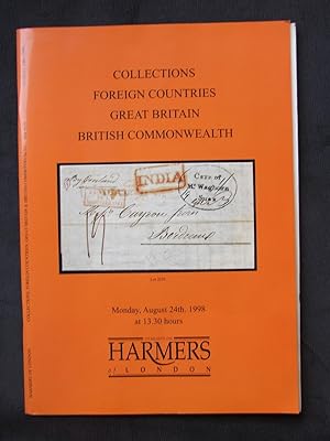 Catalogue of Collections with Air Mail Crash covers; Foreign Countries; Great Britain, British Co...