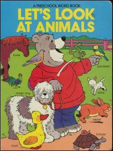LET'S LOOK AT ANIMALS (Preschool Word Book Series)