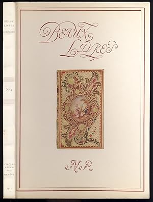 Très beaux livres : Almanachs. Catalogue N° 4, Table générale des catalogues 1 à 4