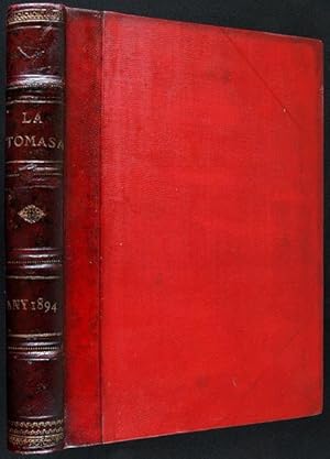 LA TOMASA : Setmanari Català. Periódich Festiu, Il.lustrat y Literari. Tot l'any VII de la public...