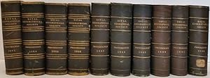 Proceedings of the Royal Geographical Society of London, Volume V - XIV, 1883 through 1892,10 vol...