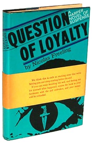 Question of Loyalty (Harper Sealed Mystery with Publisher's Seal Intact, First Edition)