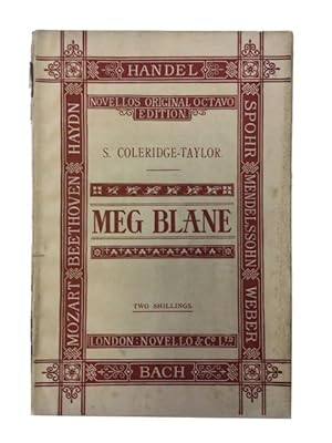Meg Blane: A Rhapsody of the Sea, for Mezzo Soprano Solo, Chorus and Orchestra