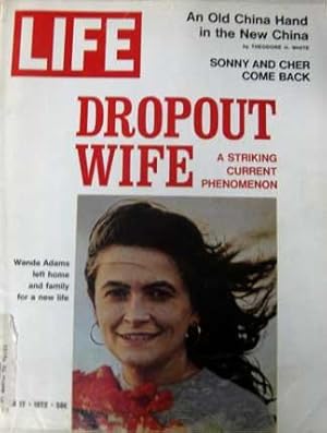 Life Magazine March 17, 1972 -- Cover: Dropout Wife