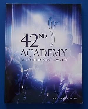42nd Academy of Country Music Awards: MGM Grand, May 15, 2007 (Original Program)