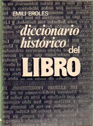 DICCIONARIO HISTORICO DEL LIBRO