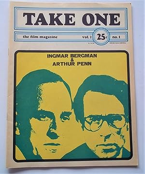 Take One: The Film Magazine (Vol. 2 No. 1, September-October 1968)