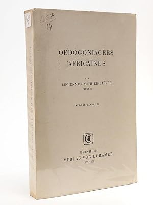Oedogoniacées Africaines
