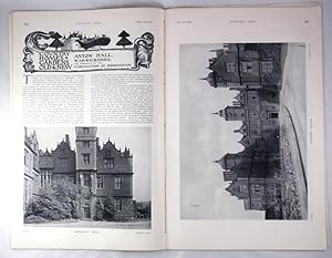 Original Issue of Country Life Magazine Dated September 2nd 1905, with a Main Feature on Aston Ha...
