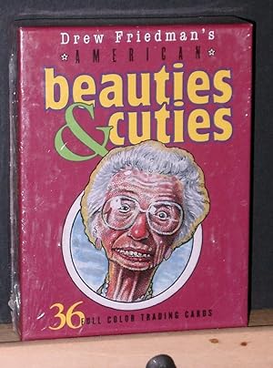 American Beauties and Cuties (35 Trading Cards in Illustrated Box)