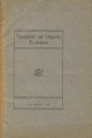 Thoughts on organic evolution