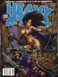 Heavy Metal Spring 2005 Vol 19 No 1 MIDDLE EARTH SPECIAL Featuring "Corrigans #2" & "A Bit of Mad...