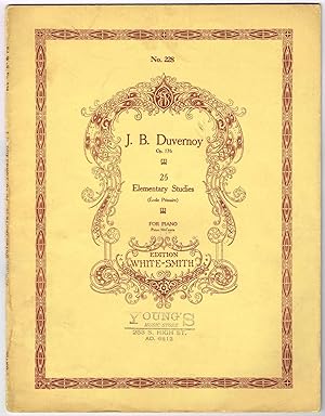 25 Elementary Studies for Piano, Op. 176 (École Primaire) (c. 1910)