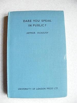 Dare You Speak In Public?