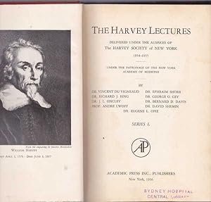 The Harvey Lectures: Delivered Under the Auspices of the Harvey Society of New York 1954-1955 Ser...