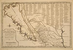 Cette Carte de Californie et du Nouveau Mexique est Tiree de celle qui a ete Envoyee par un Grand...