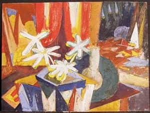 Cubist Still Life with Flowers.