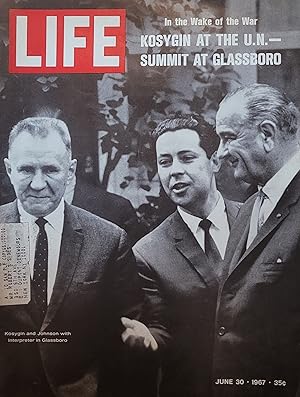 Life Magazine June 30, 1967 -- Cover: Kosygin at United Nations
