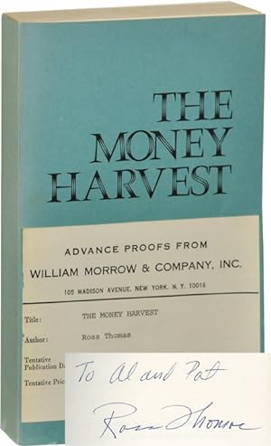 The Money Harvest (Uncorrected Proof, signed)