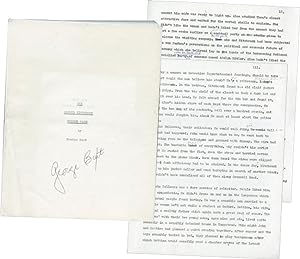 The Alfred Hitchcock Murder Case (Original Manuscript with author's corrections)