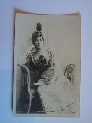 Jeanne GRANIER - Carte Postale Ancienne. [Photo Charles Reutlinger].