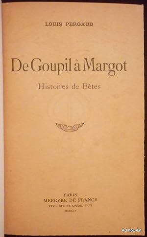 De Goupil à Margot (Histoires de bêtes)