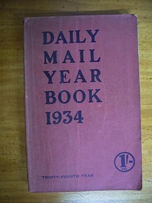 DAILY MAIL YEAR BOOK 1934