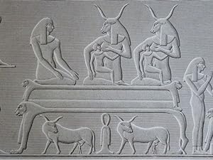 DESCRIPTION DE L'EGYPTE. Erment (Hermonthis). Bas-reliefs sculptés dans le sanctuaire du temple. ...