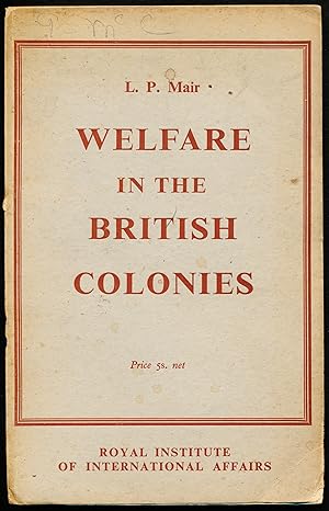 WELFARE IN THE BRITISH COLONIES