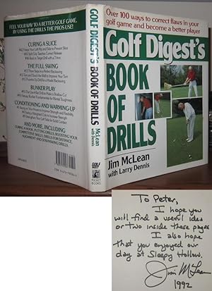 GOLF DIGEST'S BOOK OF DRILLS Signed 1st