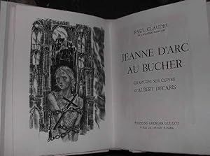Jeanne d'Arc au bucher.